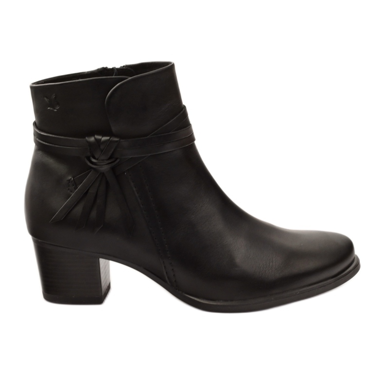 Stivali con cerniera Caprice 25359 nero