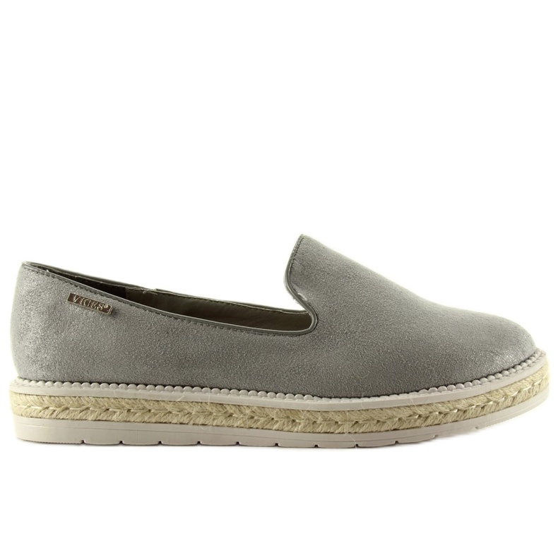 Slipons espadrillas perla 6081 Grigio