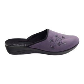 Pantofole da donna Befado pantofole 552D006 viola multicolore