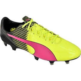 Scarpe da calcio Puma evoSPEED 1.5 Tricks Fg multicolore giallo