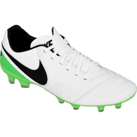Scarpe da calcio Nike Tiempo Legacy Ii Fg M 819218-103 multicolore bianca