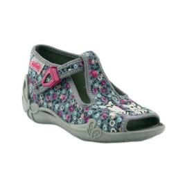 Ciabatte due gatti Befado 213p099 grigio rosa