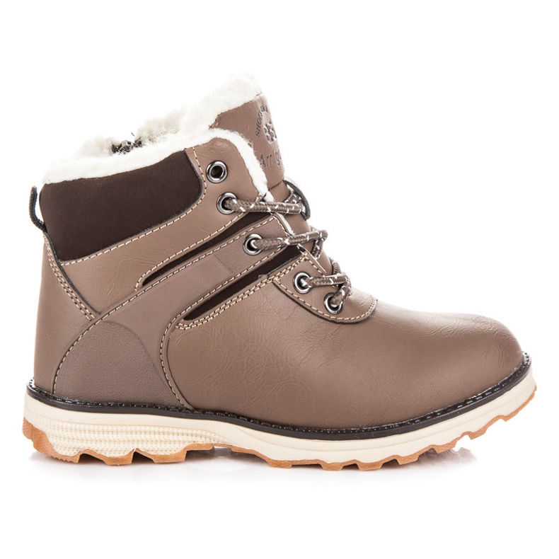 Arrigo Bello Trapper caldi sulla cerniera marrone