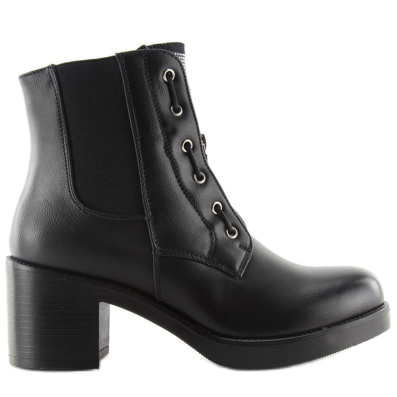 Stivali neri con tacco alto 2890 neri nero