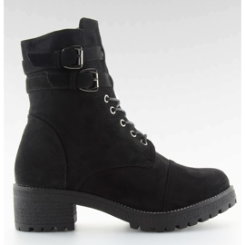 Stivali Neri Workery Suede nero TS10 Nero