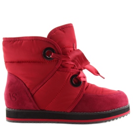Doposci con lacci rossi 9079 rosso