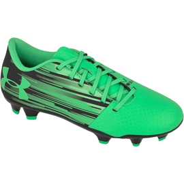 Scarpe da calcio Under Armour Spotlight FG Jr 1289542-003 verde