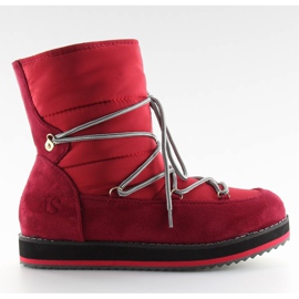 Stivali da neve moon red 9072 ed rosso