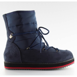 Stivali da neve moon navy 9072 navy blu navy