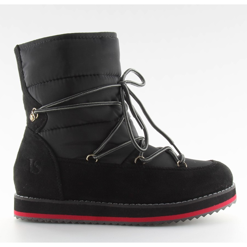 Stivali da neve moon black 9072 black nero