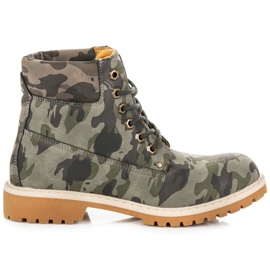 Mckeylor Trapper mimetici da donna verde