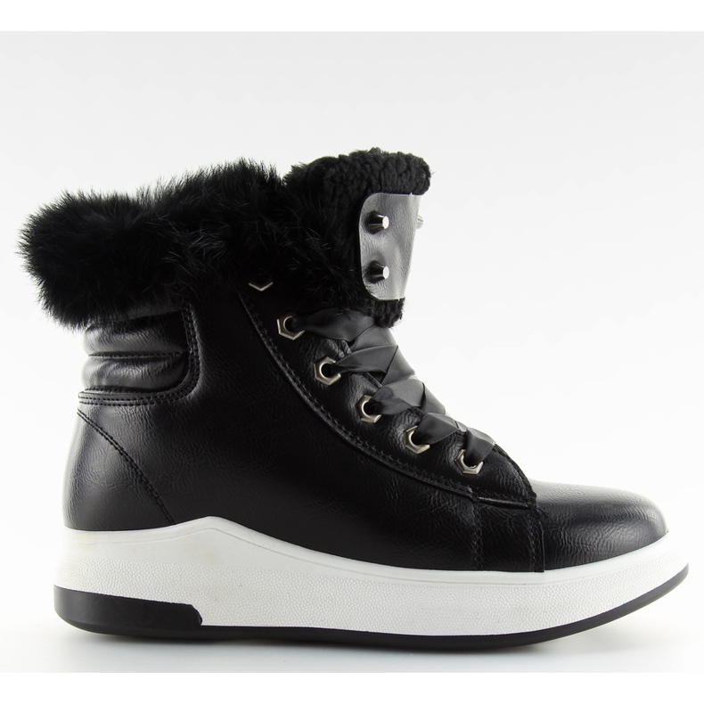 Scarpe sportive coibentate nere KB-039 nere nero