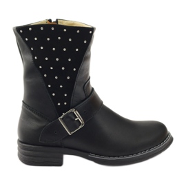 Stivali di pelliccia Ren But 4229 nero