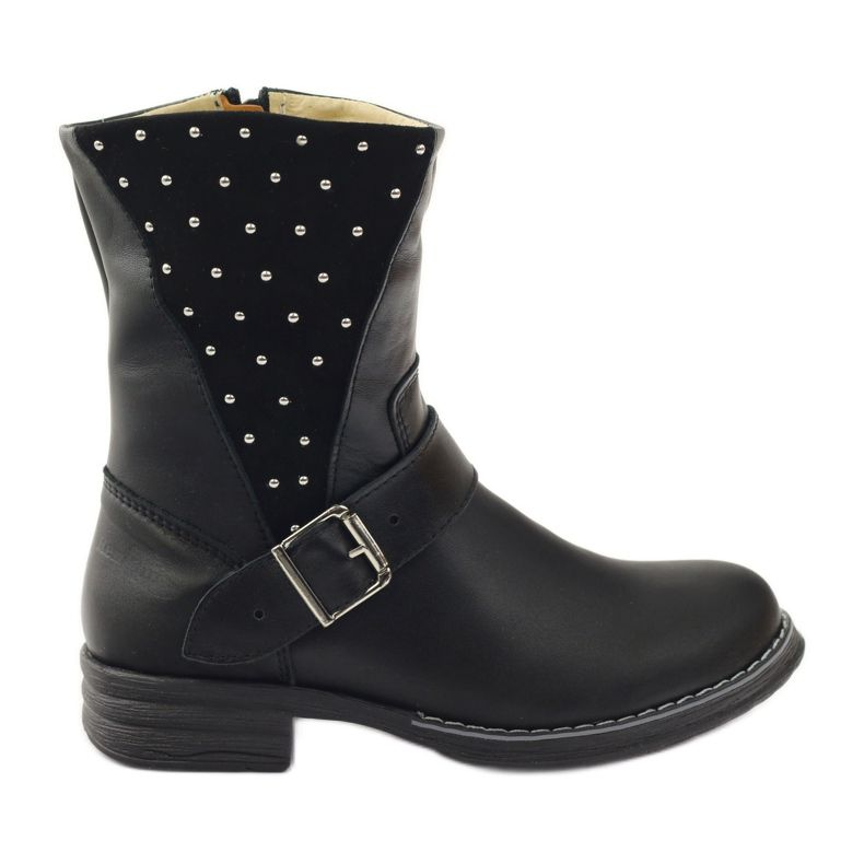 Stivali di pelliccia Ren But 4229 nero