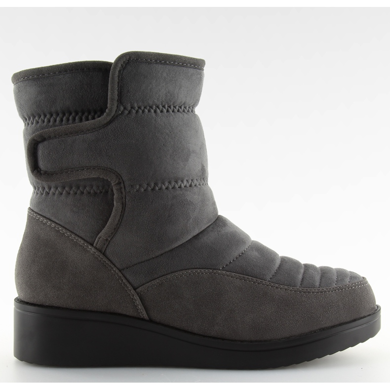 Stivali da neve da donna grigi F176P grigi grigio