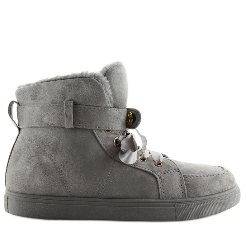 Scarpe da ginnastica calde grigie Bok-1122 D. Grigio