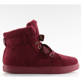 Sneakers da donna bordeaux bordeaux coibentato multicolore rosso