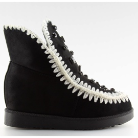 Zeppe nere nere DD62P nere nero