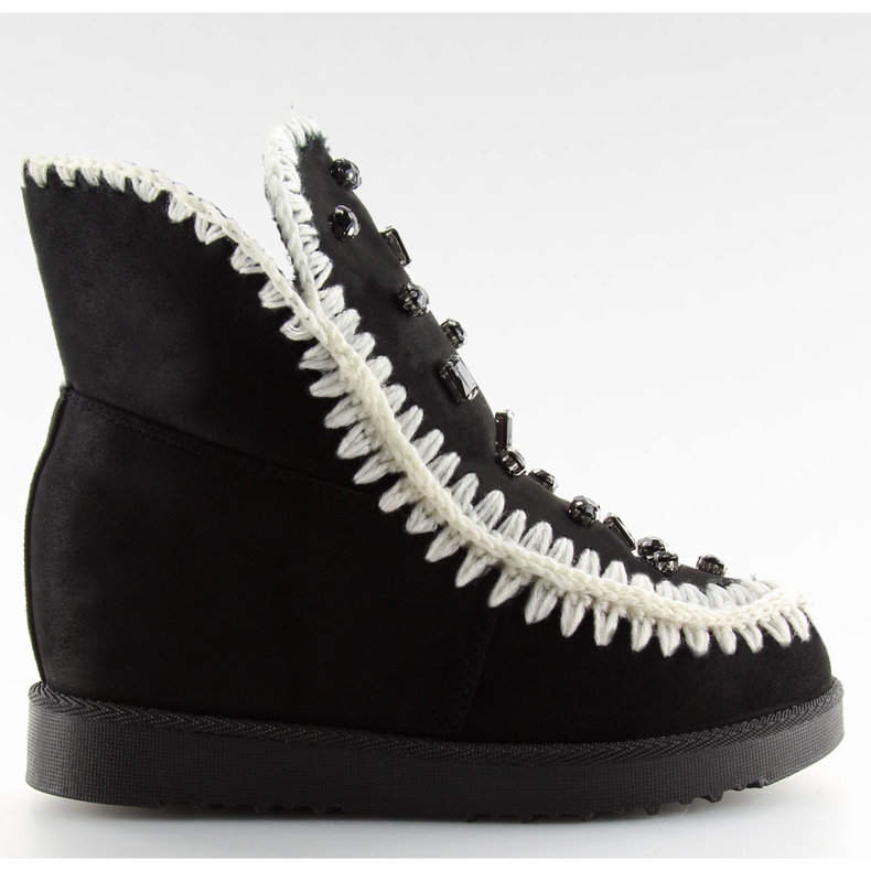 Zeppe nere nere DD62P nere nero