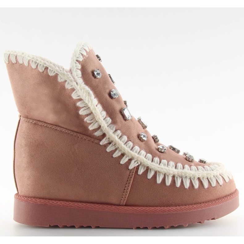 Scarpe con zeppa rosa DD62P rosa