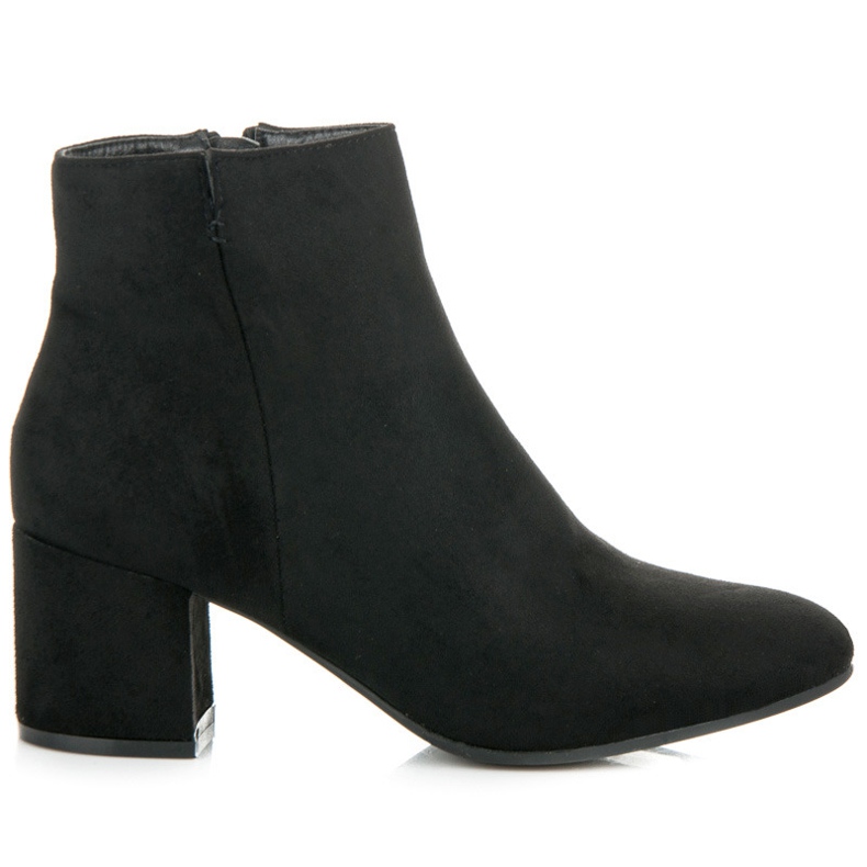 Bestelle Stivali classici in pelle scamosciata nero