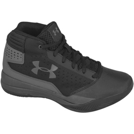 Scarpe da basket Under Armour Jet 2017 Jr 1296009-001 nero nero