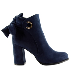 Stivali blu navy sul tallone Ybs1612 blu