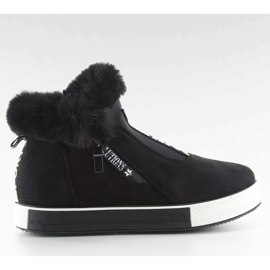 Scarpe sportive isolate nere nb128p nere nero