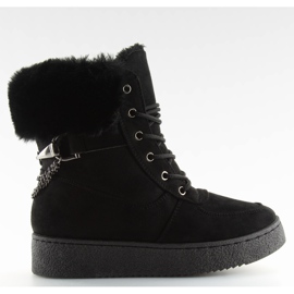 Stivali da neve neri GF-196 nero