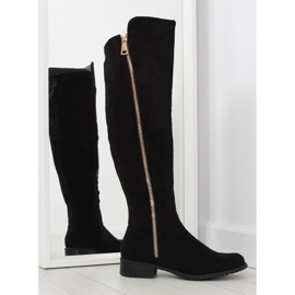 Stivali da equitazione da donna neri 6811-PG neri nero