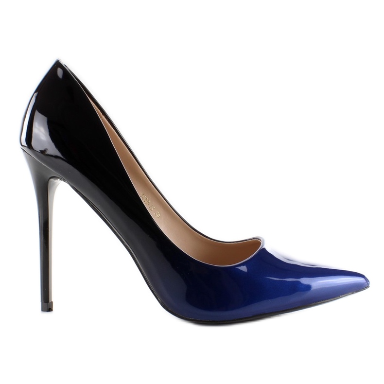 Tacchi sfumati ombre M253 blu nero blu navy