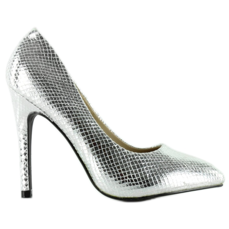 Spille in argento con conchiglie K415-5 Argento grigio