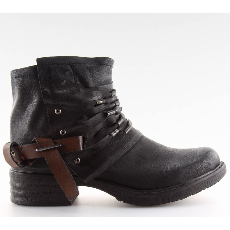 Stivali da donna scarpe nere FM567 nere nero