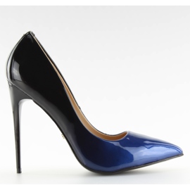 Stiletti ombre LE036P BLU / NERO blu navy