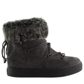 Stivali da neve grigi B7582 grigio