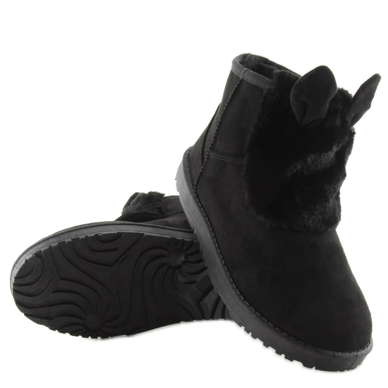 Emusy nero con orecchie B198 nero