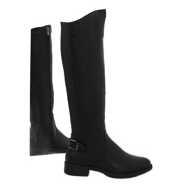 Stivali da donna neri A-3 neri nero