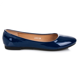 Licean Ballerine laccate blu