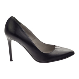 Edeo Décolleté da donna con tacco alto 3180 nero