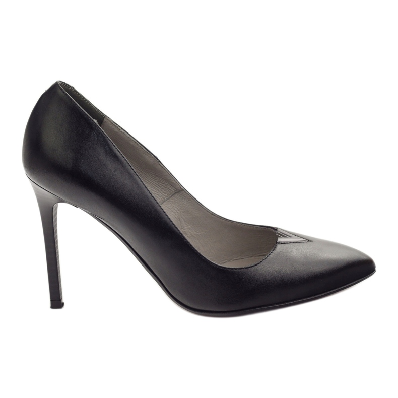 Edeo Décolleté da donna con tacco alto 3180 nero