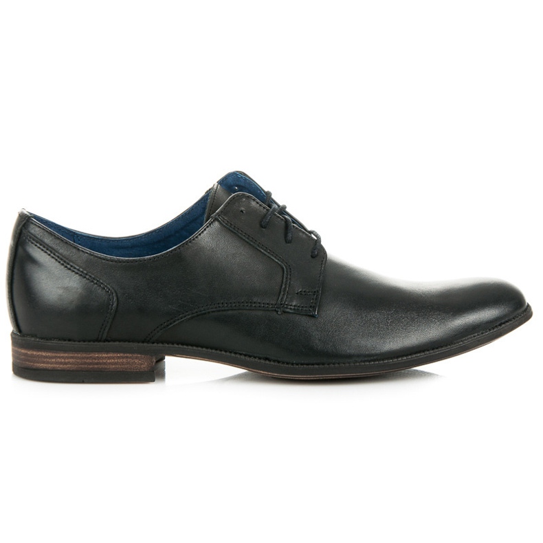 Scarpe in pelle LUCCA blu navy