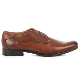 Lucca Scarpe da uomo d'affari marrone
