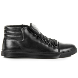 Mario Boschetti Calzature sportive in pelle nero