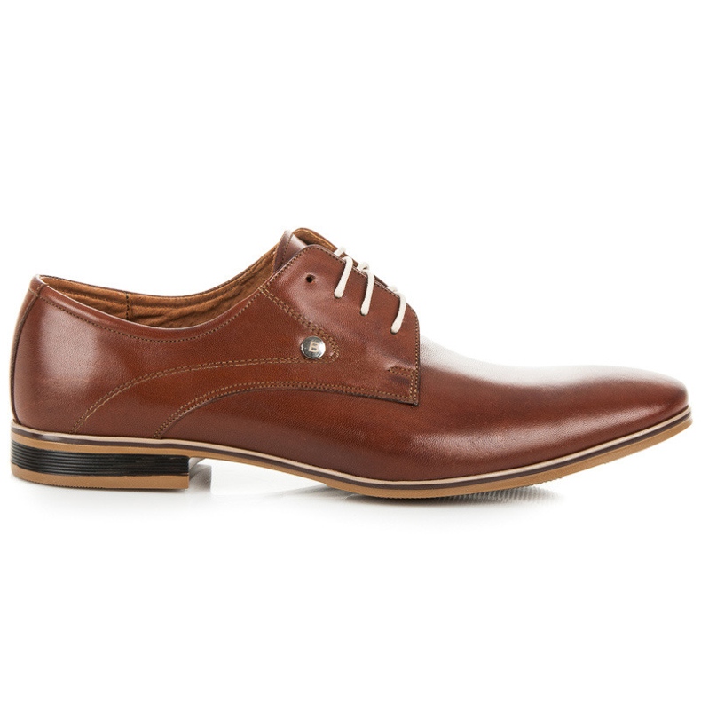 Mario Boschetti Eleganti scarpe stringate marrone