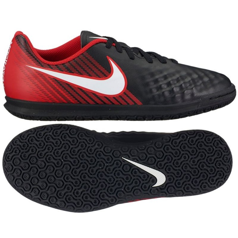 Scarpe indoor Nike MagistaX Ola Ii Ic Jr rosso