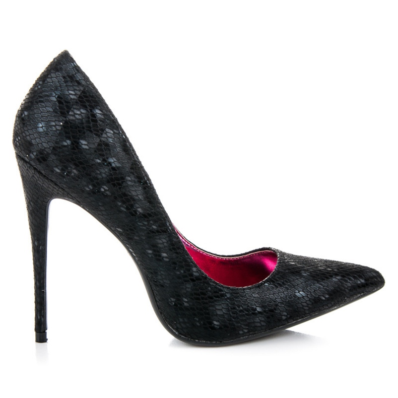 Vices Spille con stampa serpente nero