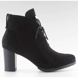 Stivali stringati 55-518 neri nero