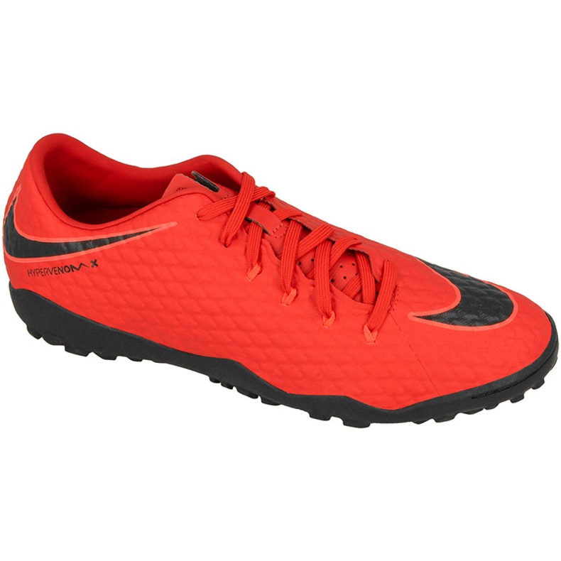 Scarpe da calcio Nike Hypervenom Phelon III TF M 852562-616 rosso rosso