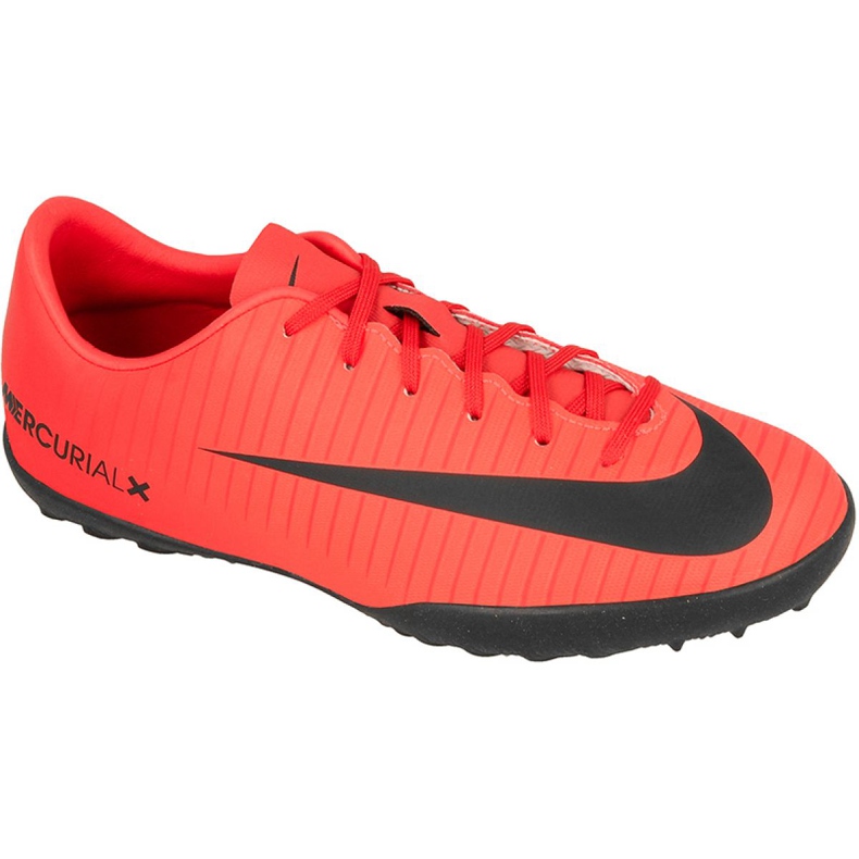 Nike Mercurial Vapor Xi Tf Jr 831949-616 scarpe da calcio multicolore rosso