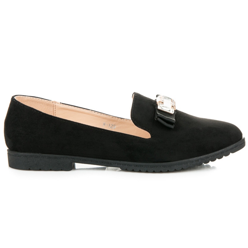 Miss Laura Scarpe basse con fiocco nero